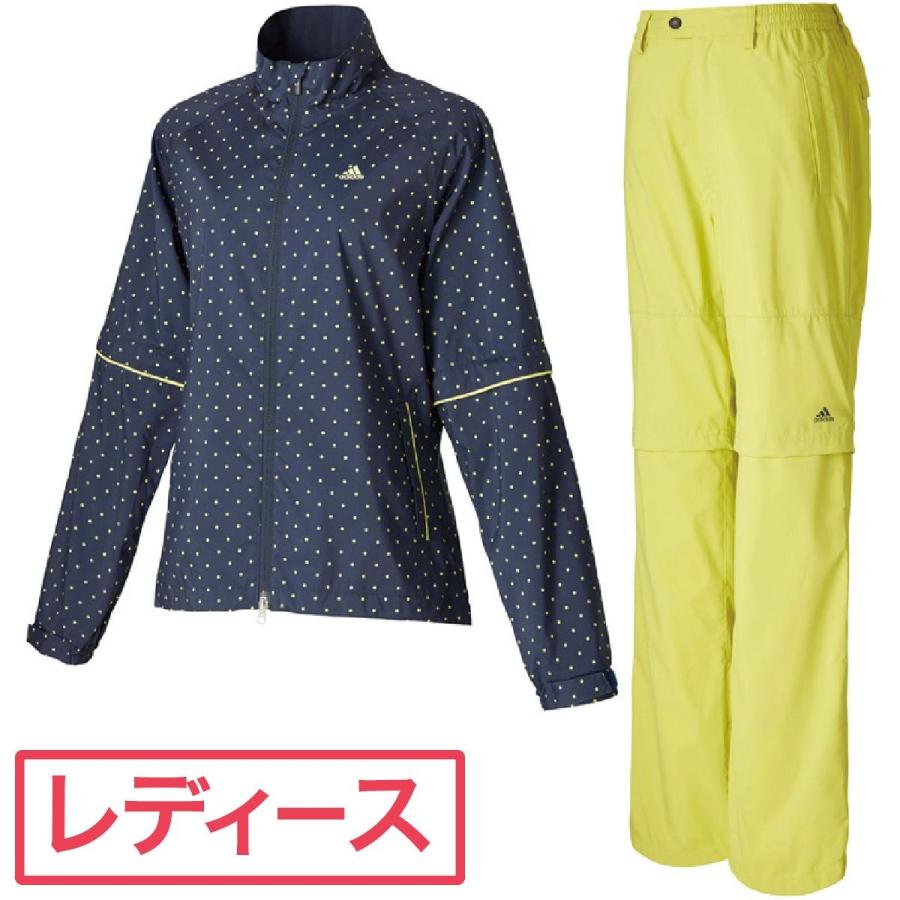 アディダス Adidas ゴルフウェア レディス レインウェア Climaproof ストレッチレインスーツ Jlj13 レインウェア Gdoゴルフショップ Yahoo 店 通販 Yahoo ショッピング