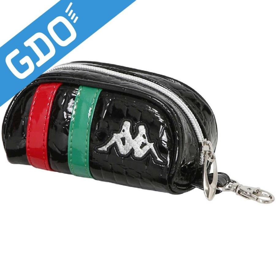 Kappa（カッパ） クロコ型押しボールポーチ KG518BA05 ラウンド小物
