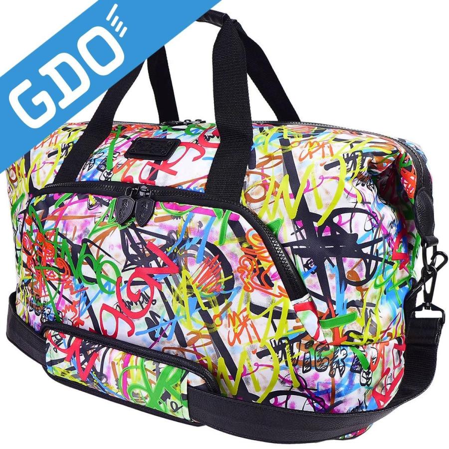 ゴルフボストン　Dance With Dragon Dance With Dragon（ダンスウィズドラゴン） プリントボストンバッグ