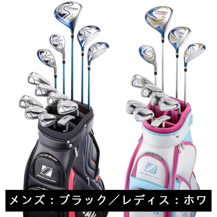 【国産】 カタナ KATANA SELECT メンズ レディス ペアクラブセット クラブセット 【EIM2965746315】(104544円)