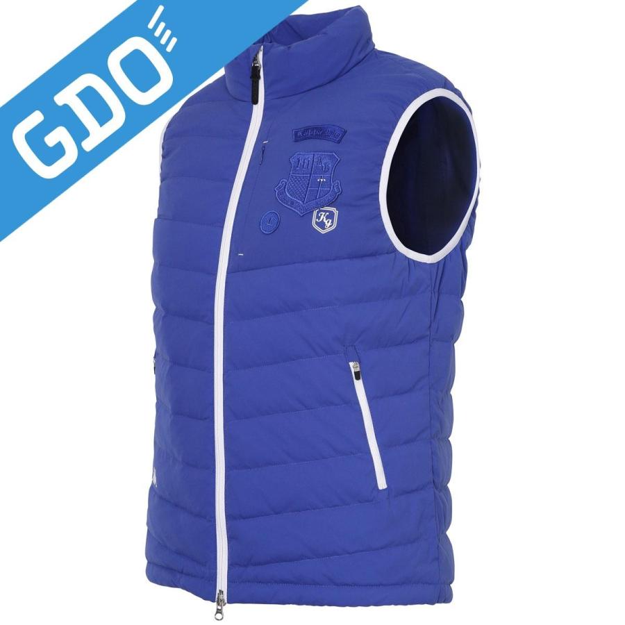 カッパ Kappa ITALIA 同色エンブレムストレッチダウンベスト KG552OT11 ベスト