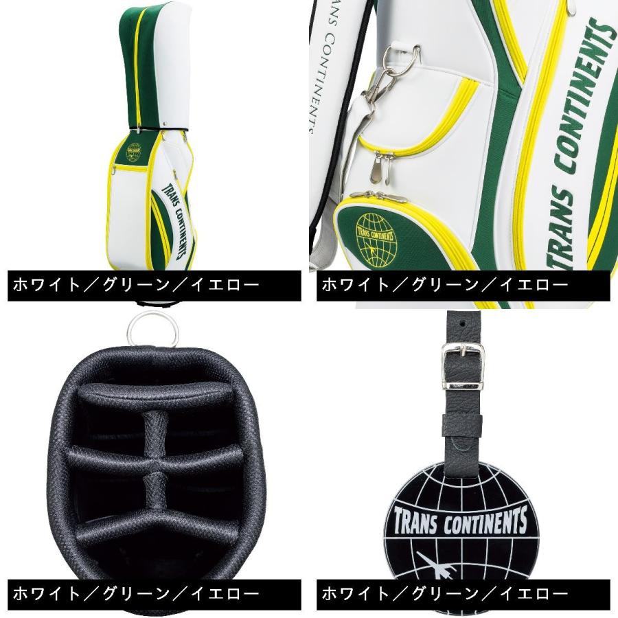 新品同様　TRANS CONTINENTS トランスコンチネンツ　キャディバッグ TRANS CONTINENTS（トランスコンチネンツ） キャディバッグ TCCB-002