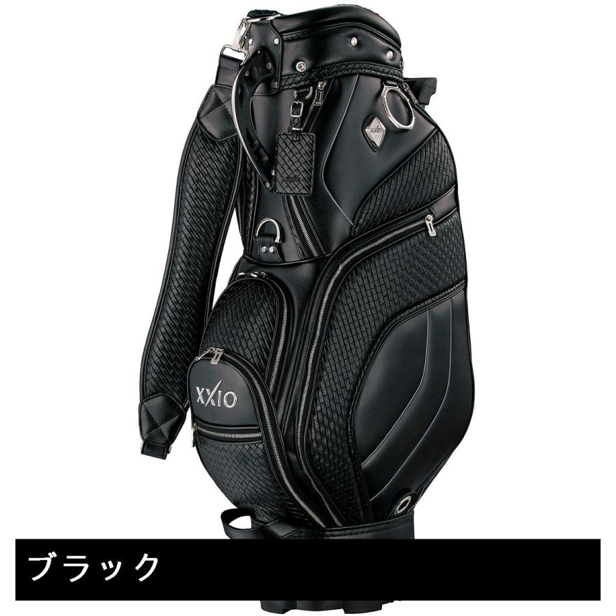 DUNLOP キャディバッグ ブラック/シルバー DUNLOP（ダンロップ） XXIO キャスター付きキャディバッグ GGCX071