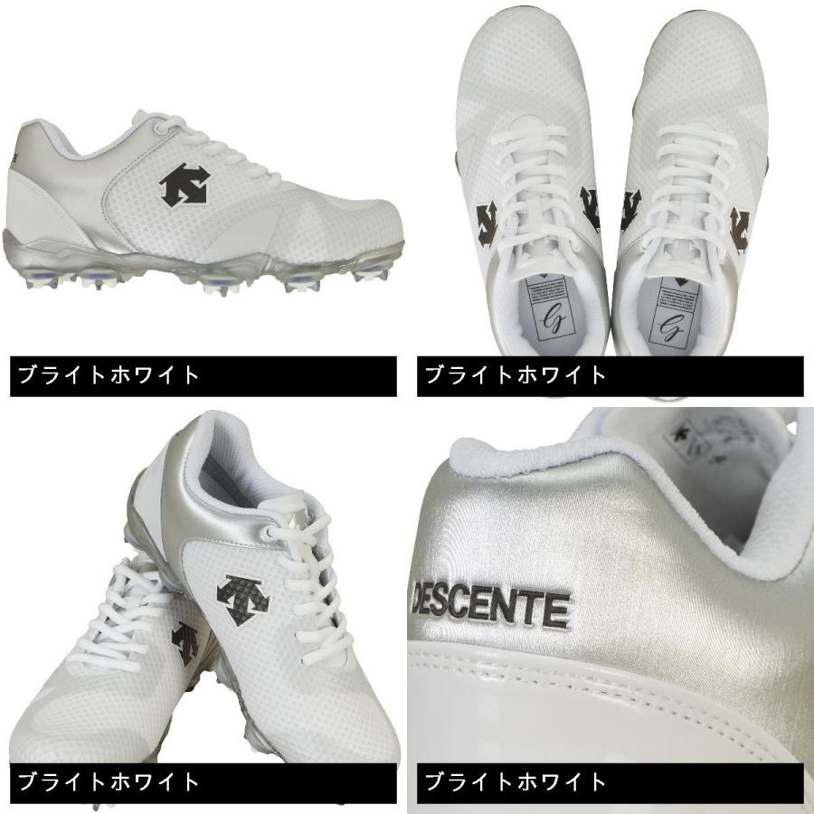 期間限定！お値下げ！DESCENTE GOLF ゴルフシューズ ホワイト DESCENTE（デサント） デサントゴルフ DESCENTE GOLF ソフトスパイク
