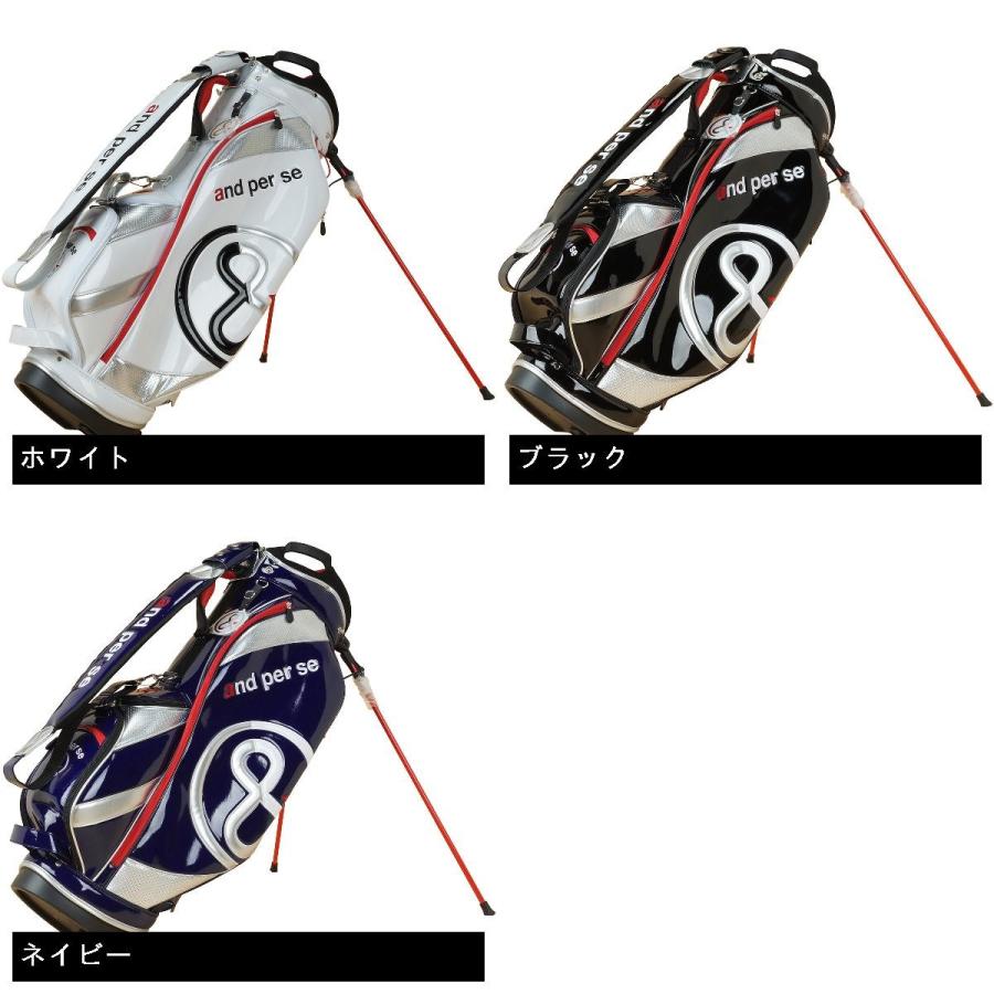 and per se　アンパスィ　キャディバッグ dショッピング |アンパスィ and per se キャディバッグ ベージュ