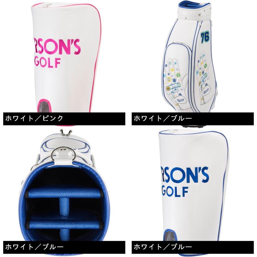 PERSON'S（パーソンズ） PERSONS キャディバッグ レディス : GDOゴルフ