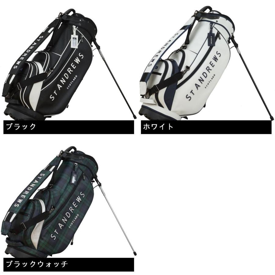 新品未使用 セントアンドリュース キャディバッグ ゴルフバッグ クラブ