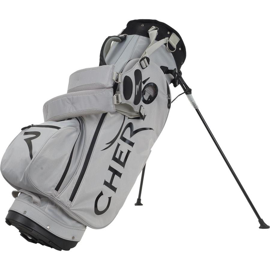 シェルボ CHERVO スタンドキャディバッグ 軽量 ホワイト×ブルー CHERVO