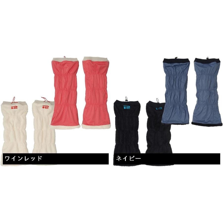 Rosasen（ロサーセン） リバーシブルレッグウォーマー レディス : GDO