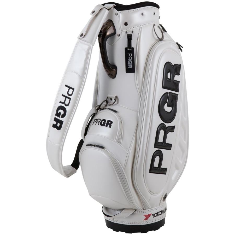 PRGR ホワイト キャディバッグ新品 プロギア PRGR キャディバッグ 新 モデル