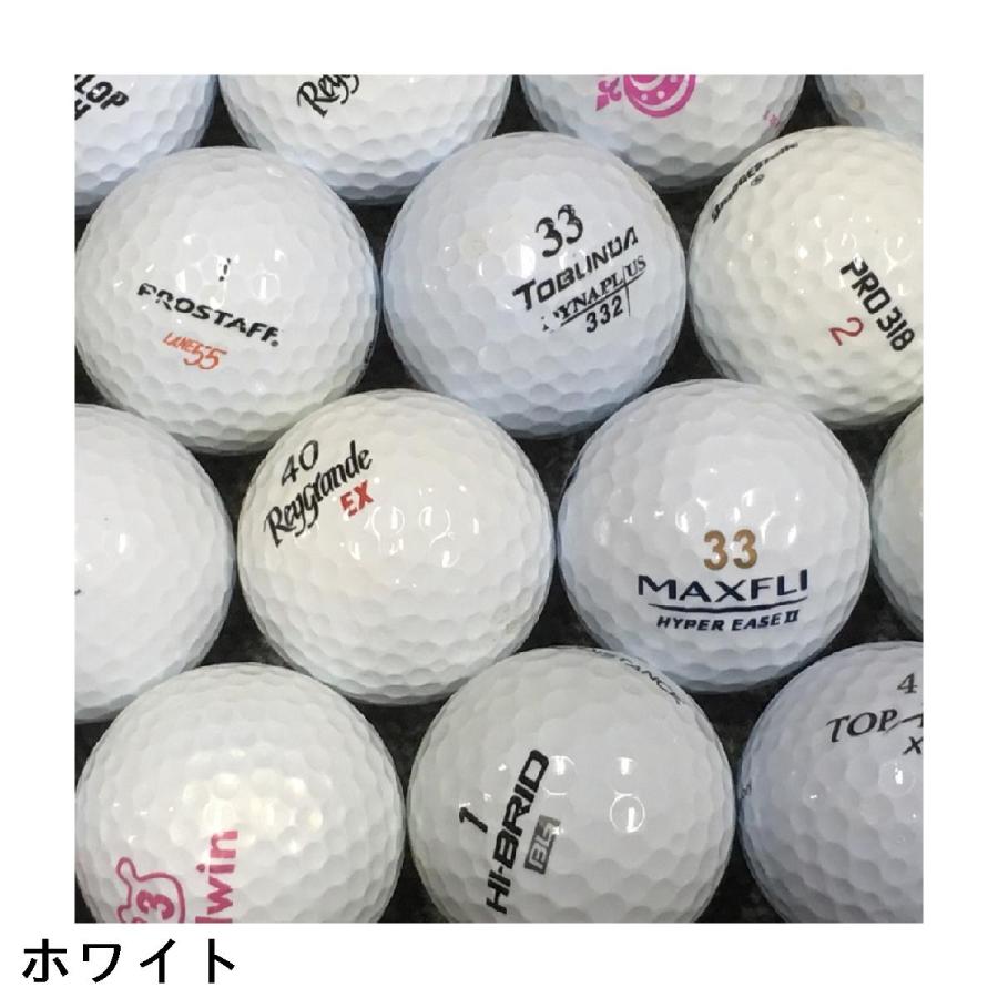 ロストボール Lost Ball ブランド混合 ホワイト 50個セット : GDO
