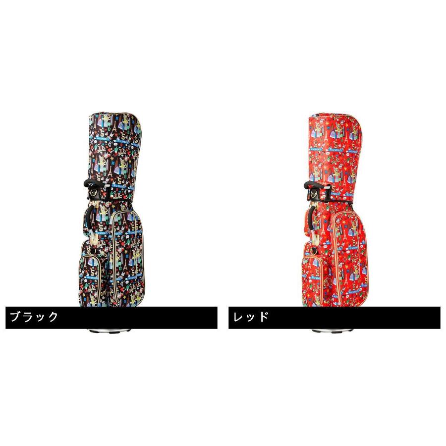 MUスポーツ M.U SPORTS キャラクター5th 総柄キャディバッグ 