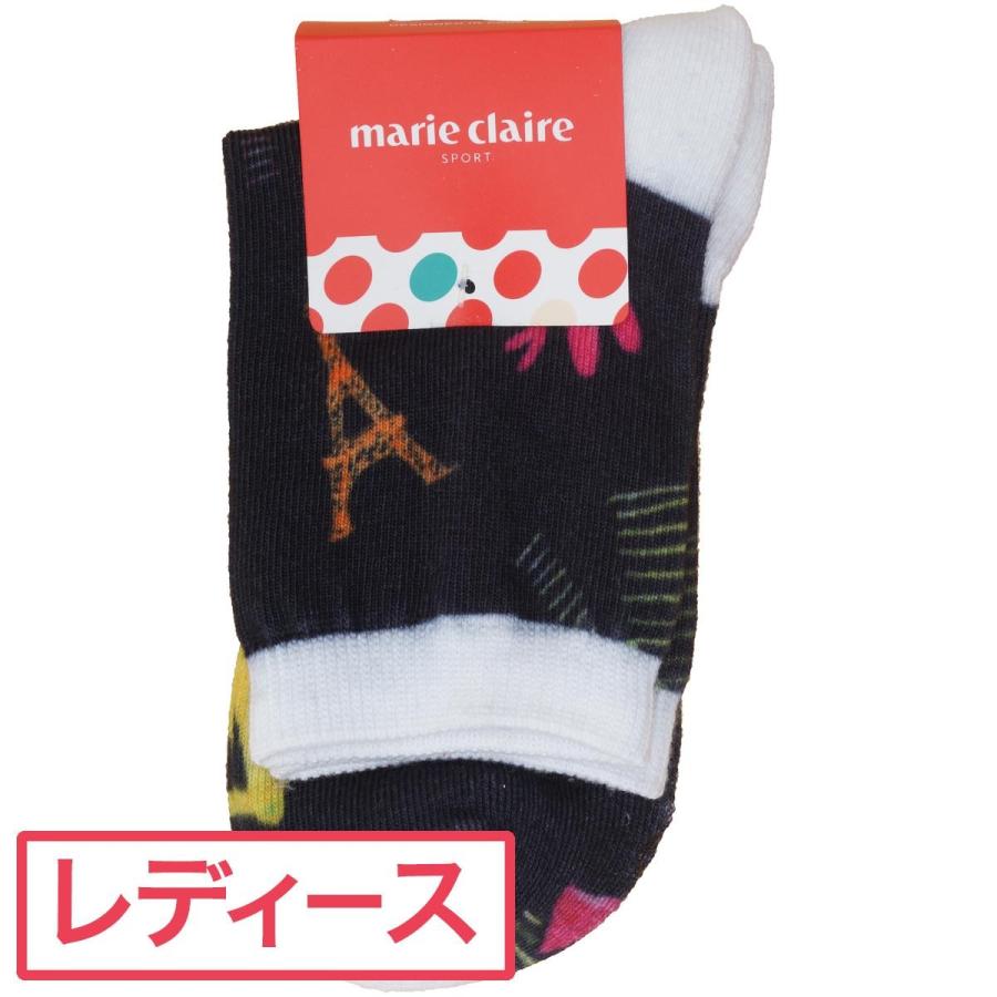 マリクレール marie claire ショートソックス レディス