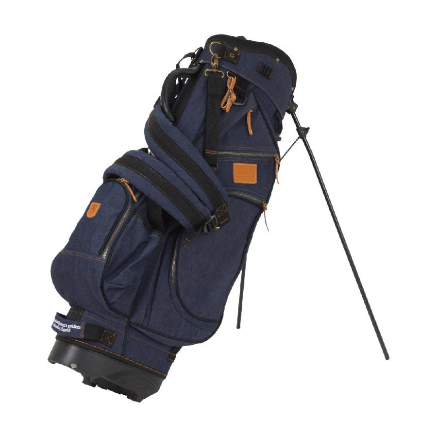 ラヘラゴルフ lahella golf デニム スタンドキャディバッグ ラヘラゴルフ lahella golf デニム スタンドキャディバッグ