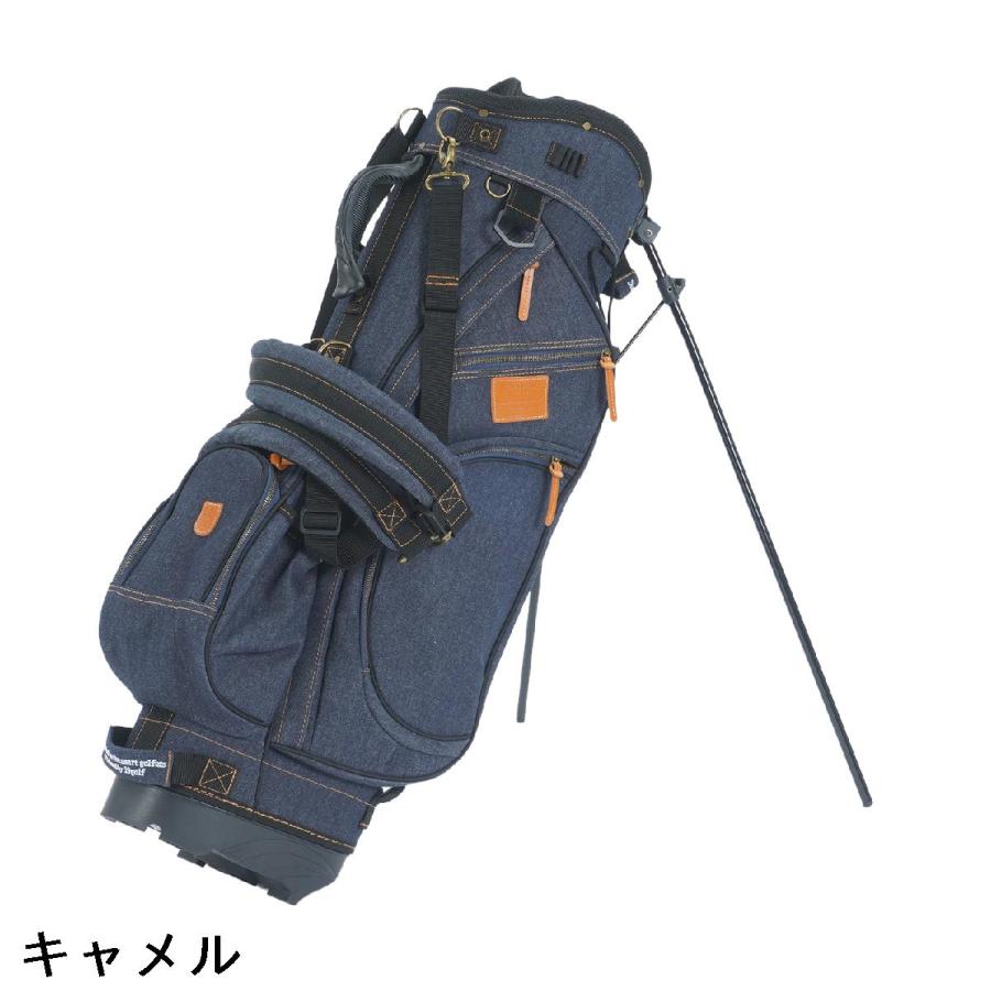 ラヘラゴルフ lahella golf デニム スタンドキャディバッグ ラヘラゴルフ lahella golf デニム スタンドキャディバッグ