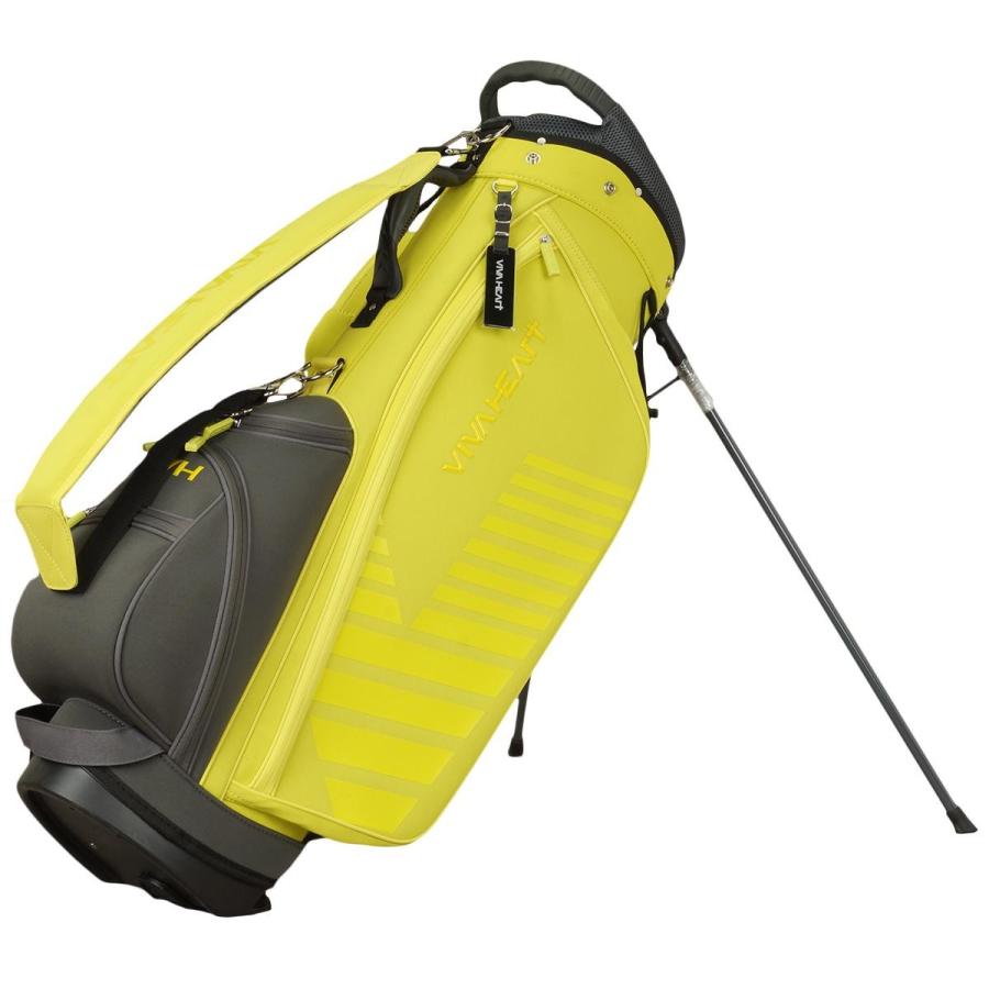 ☆新品未使用☆ビバハート 7.5型 総柄スタンドキャディバッグ 新品未