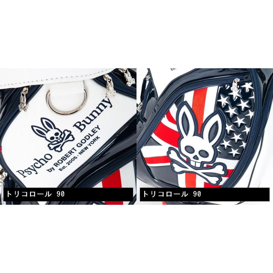 サイコバニー PSYCHO BUNNY ANGLO AMERICAN GOLF キャディバッグ サイコバニー PSYCHO BUNNY ANGLO AMERICAN GOLF キャディバッグ