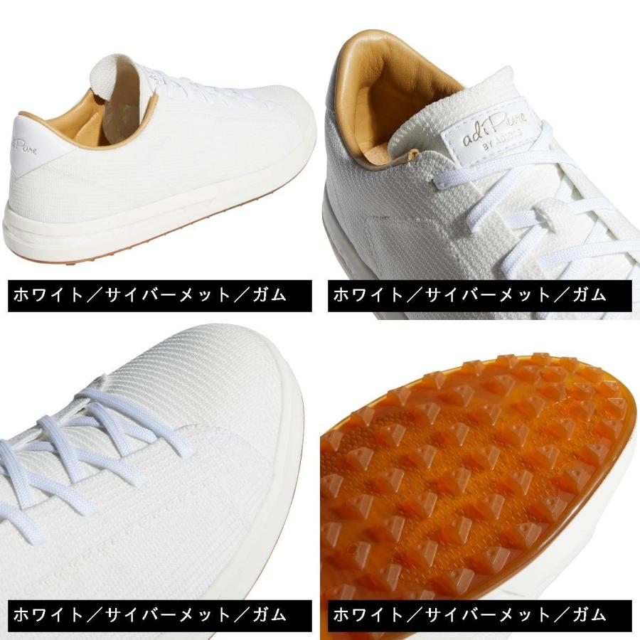 **値下** アディダス 本革 ゴルフシューズ adipure sp adidas（アディダス） アディピュア SP ニット シューズ : GDOゴルフ