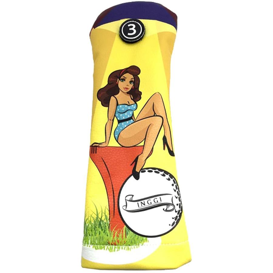 ing インギ INGGI PINUP GIRL ヘッドカバー FW用 : GDOゴルフショップ 