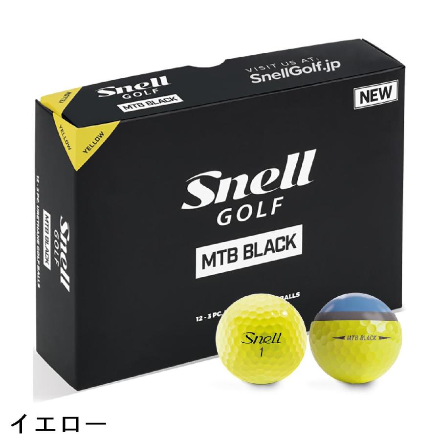 Snell GOLF（スネルゴルフ） Snell GOLF MTB BLACK ゴルフボール 5