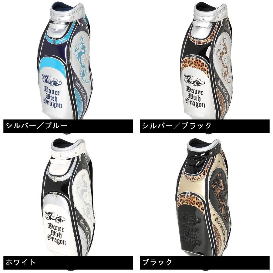 Dance With Dragon キャディバック 限定 高級 正規品 送料無料 Dance With Dragon（ダンスウィズドラゴン） エナメル＆パイソン