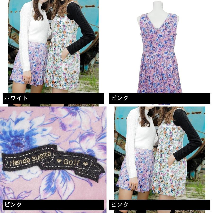 リエンダ Rienda Suelta 花柄起毛プリントワンピース レディス Gdoゴルフショップ Yahoo 店 通販 Yahoo ショッピング