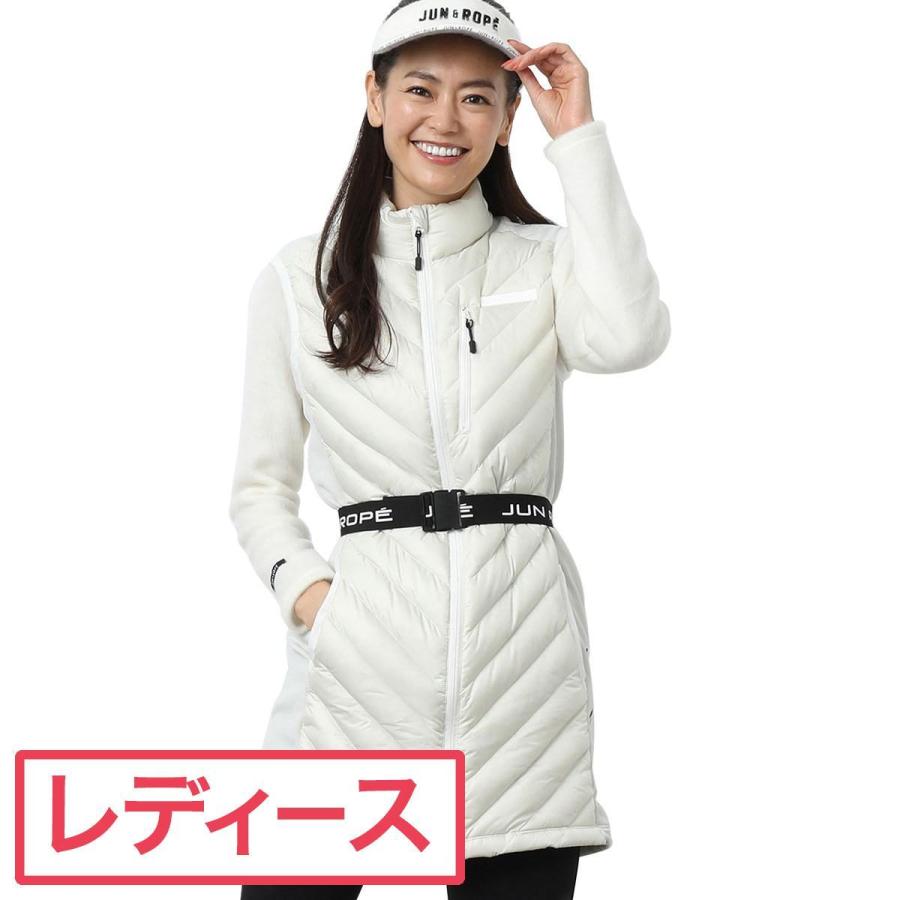 ジュン アンド ロペ Jun Rope 異素材コンビダウンワンピース レディス Gdoゴルフショップ Yahoo 店 通販 Yahoo ショッピング