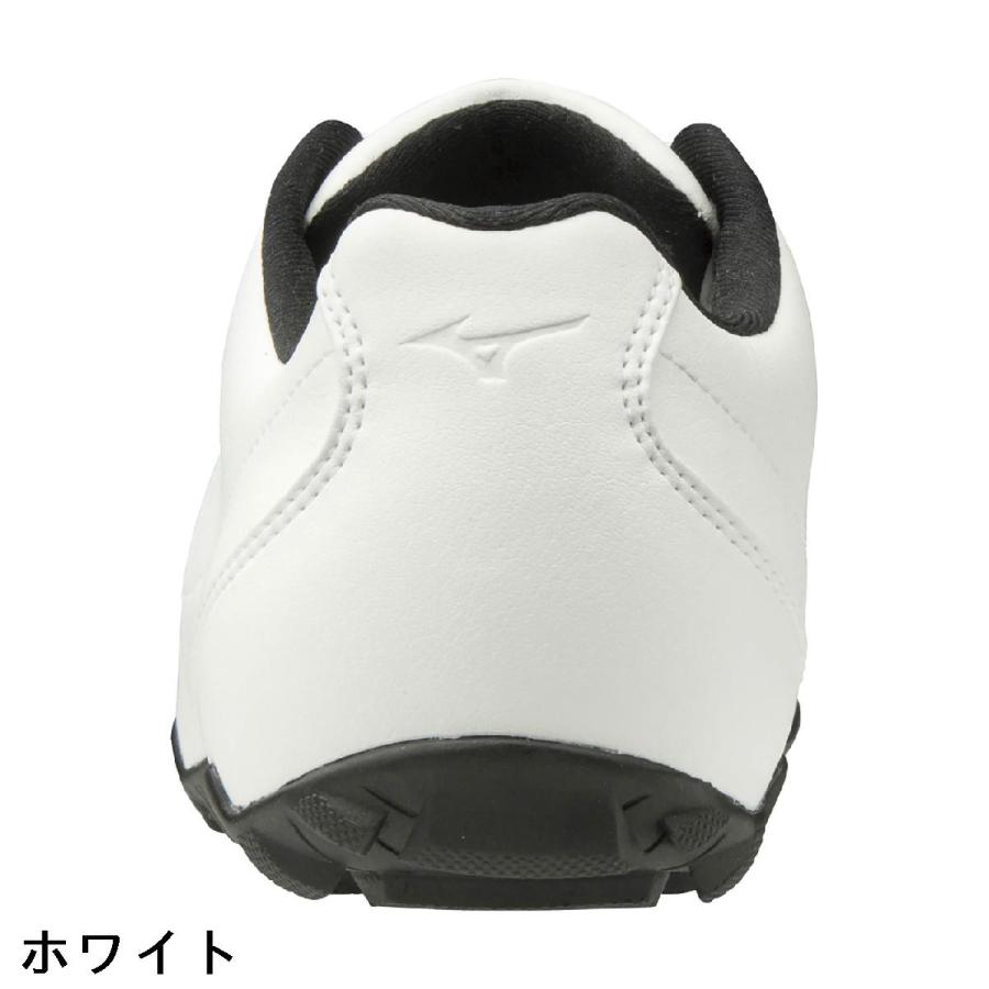 Mizuno ワイドスパイク 25.0cm ホワイト MIZUNO（ミズノ） MIZUNO WALKING STYLE 001 ゴルフシューズ メンズ