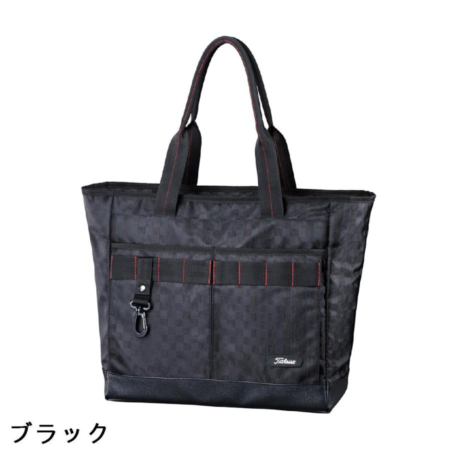 Titleist/タイトリスト ゴルフ 大判トートバッグ【ブラック】美品！ Titleist/タイトリスト ゴルフ 大判トートバッグ【ブラック】美