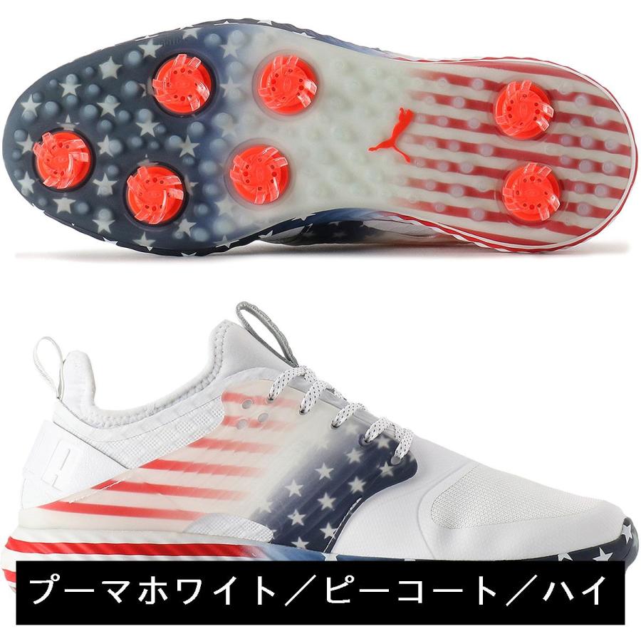 プーマ　puma パワーアダプト　PARS&STRIPES PUMA（プーマ） イグナイト パワーアダプト ケージド STARS＆STRIPES