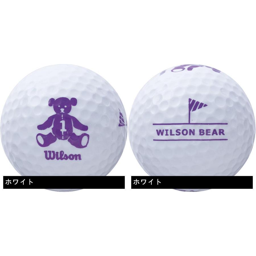Wilson ウィルソン ゴルフボール BEAR4 ネット ホワイト 2021高い素材 Wilson ウィルソン ゴルフボール BEAR4 ネット ホワイト 2021高い素材