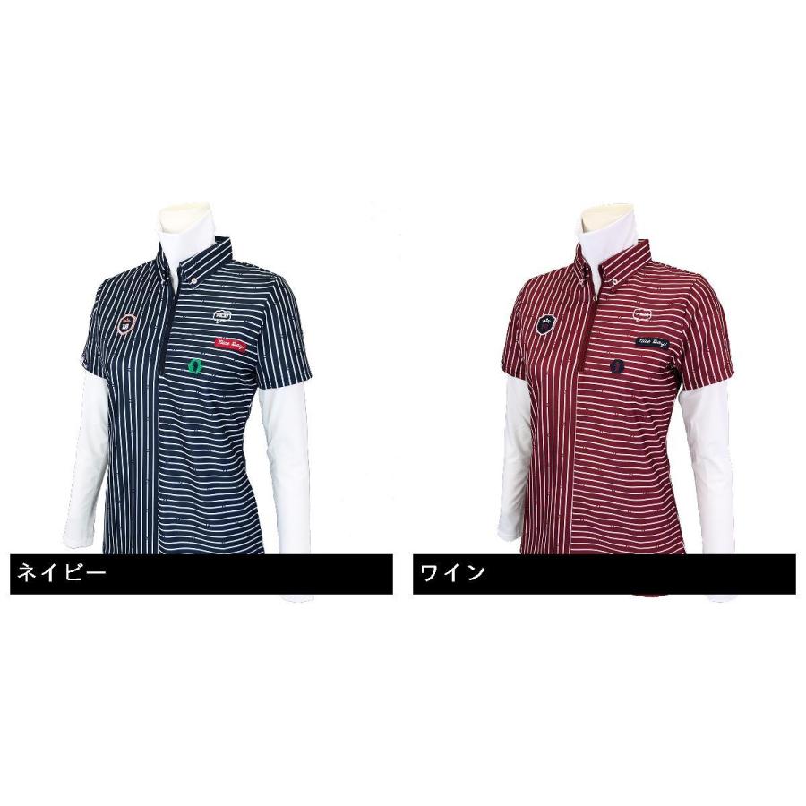 フィラ Fila 長袖ハイネックインナーシャツ付き半袖ポロシャツ レディス Gdoゴルフショップ Yahoo 店 通販 Yahoo ショッピング