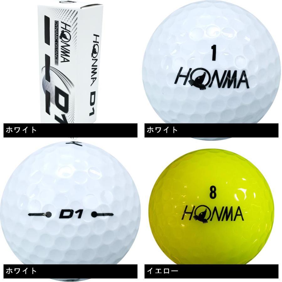 本間ゴルフ Honma D1 ゴルフボール 1ダース 年モデル Gdoゴルフショップ Yahoo 店 通販 Yahoo ショッピング