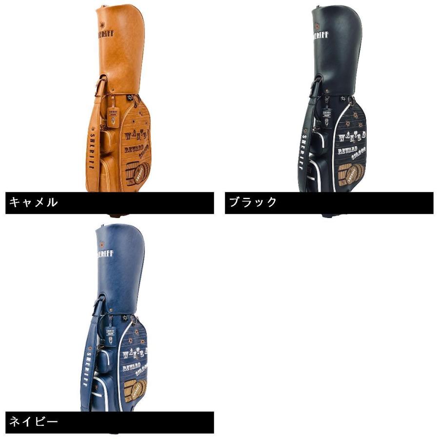 限定&軽量♡シェリフ ウエスタン シリーズ　キャディバッグ SHERIFF シェリフ ウエスタンシリーズ キャディバッグ : GDO