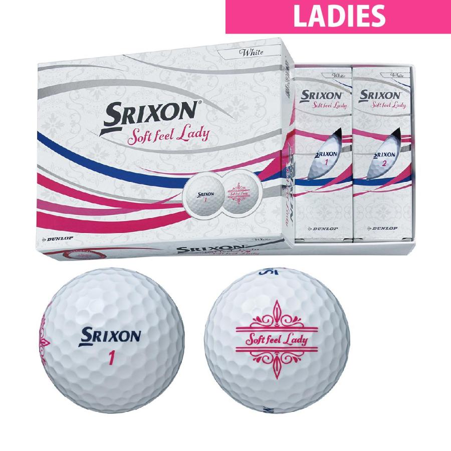 ダンロップ SRIXON SOFT FEEL LADY5 ボール レディス｜gdoshop