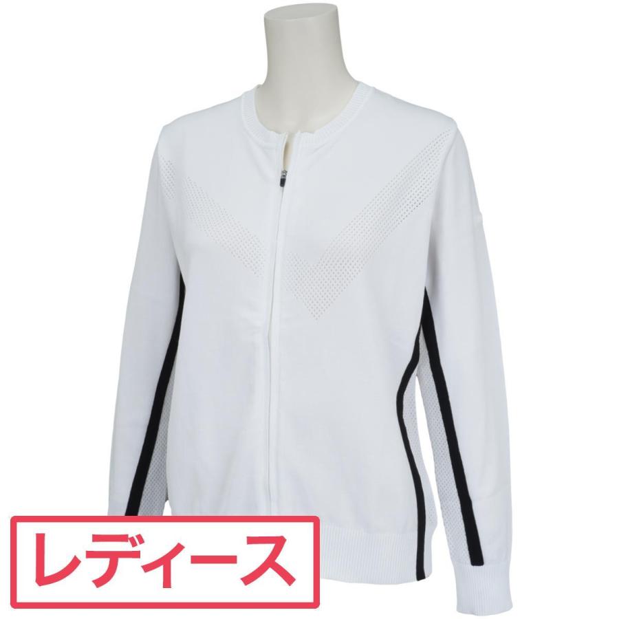 ブラック＆ホワイト Black＆White WHITE Line ジップアップ 