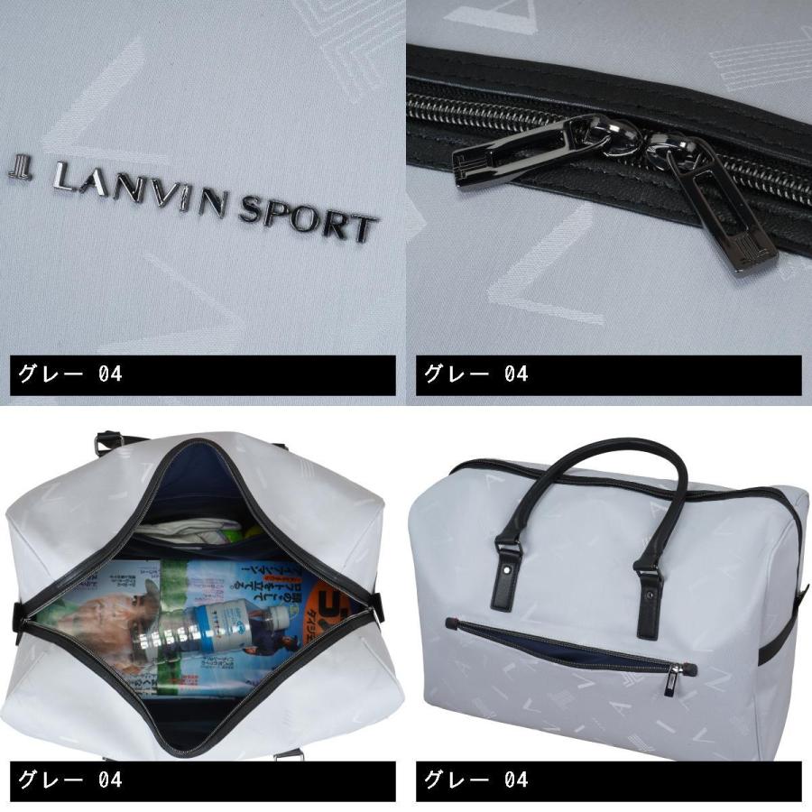 ランバン スポール LANVIN SPORT ロゴ ボストンバッグ : GDOゴルフ