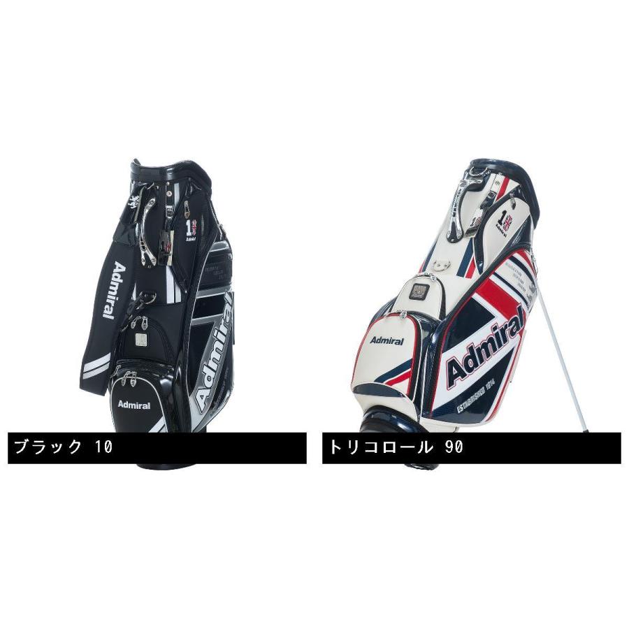 雅*読様 Admiral GOLF 10周年モデルキャディバック Admiral（アドミラル） ヘッドカバー付き 10周年モデル キャディバッグ