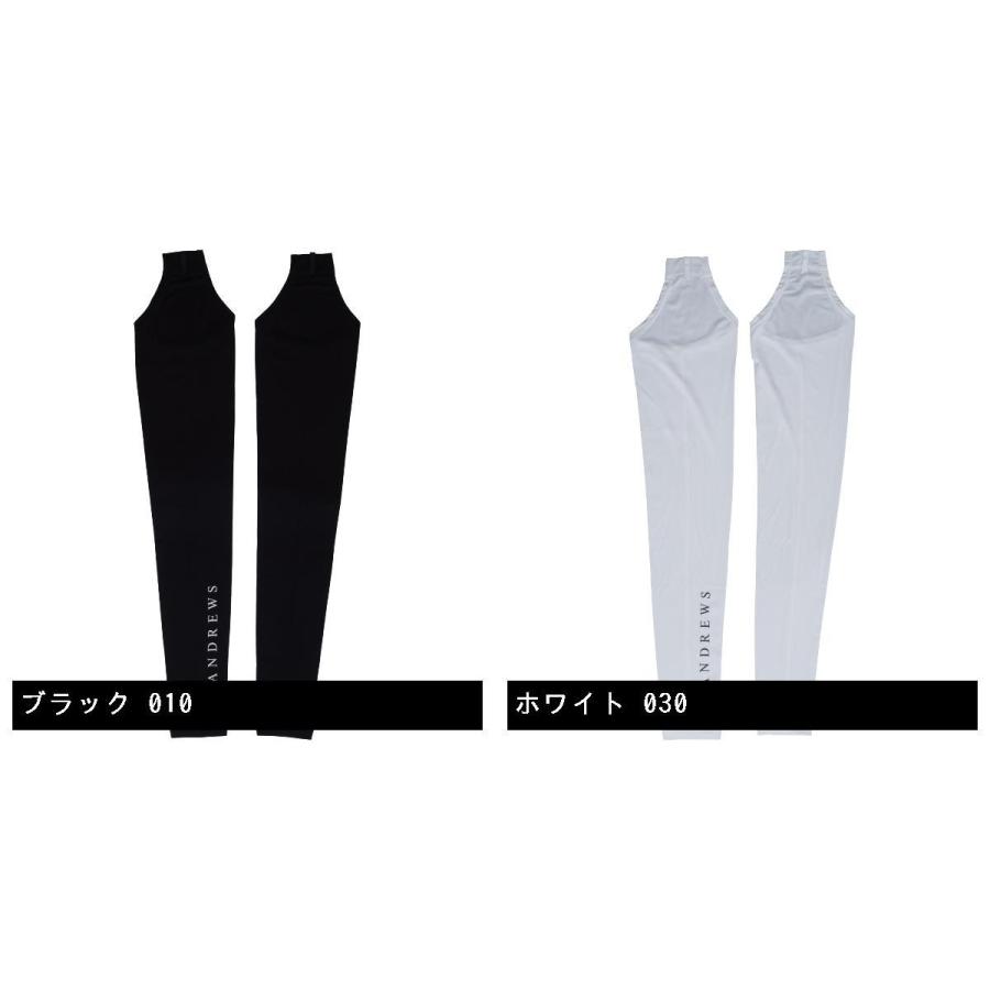 St.ANDREWS セントアンドリュース　アームカバー　レディース　黒と白 セント・アンドリュース St ANDREWS アームカバー レディス : GDO