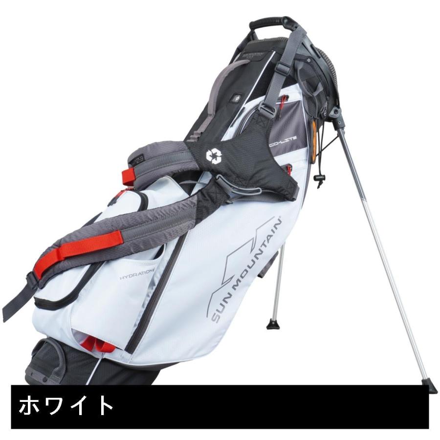 SUN MOUNTAIN・キャディバッグ・スタンド・白・６分割・サンマウンテン SUN MOUNTAIN サンマウンテン Sun Mountain スタンドキャディ