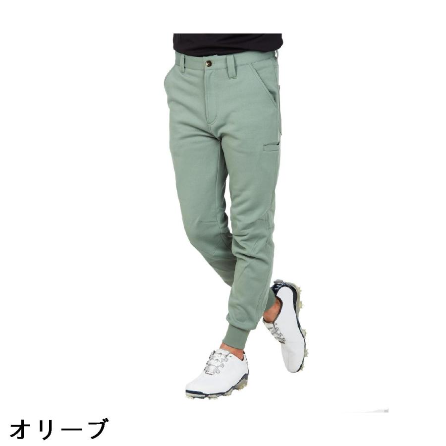 GDO オリジナル ORIGINAL 裏起毛ジャージ素材ジョガーパンツ 股下73cm
