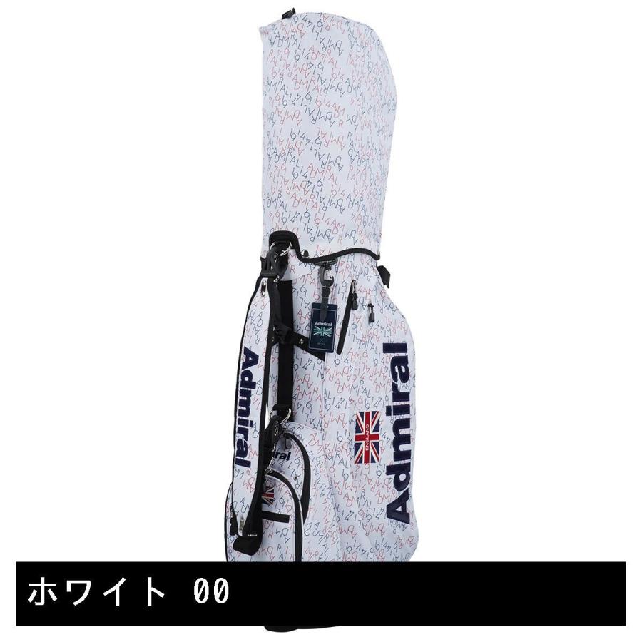 アドミラル スタンドキャディバッグ モノグラム 2021年 美品 Admiral アドミラル モノグラム スタンドキャディバッグ : GDO