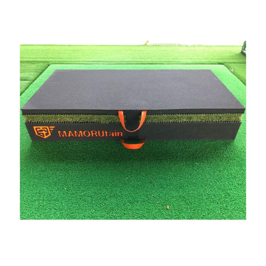 マモルタイン 折り畳み傾斜マット ゴルフ 傾斜角度約5° 傾斜ショット用