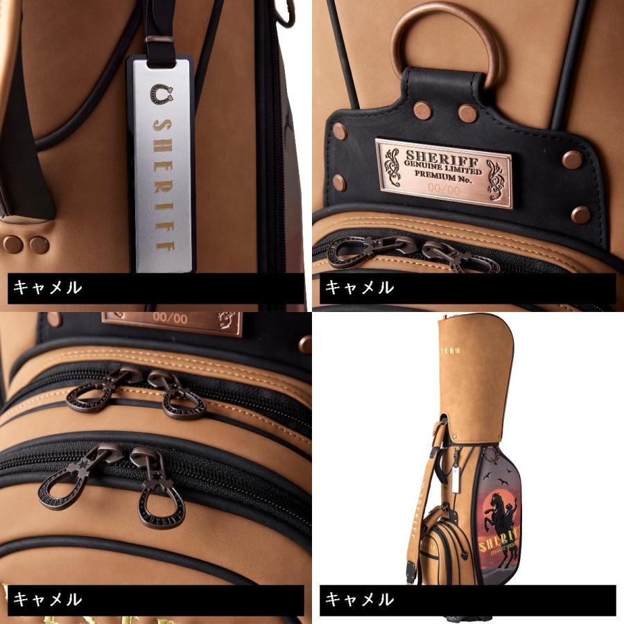 限定&軽量♡シェリフ ウエスタン シリーズ　キャディバッグ SHERIFF シェリフ ウエスタンシリーズ キャディバッグ : GDO