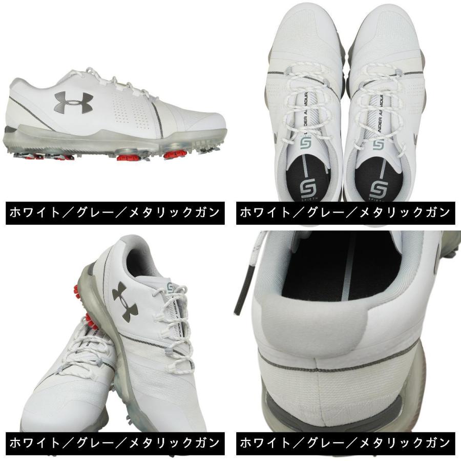 Under Armour ゴルフシューズ ホワイト/グレー UNDER ARMOUR（アンダーアーマー） Under Armour UA Spieth 3 シューズ