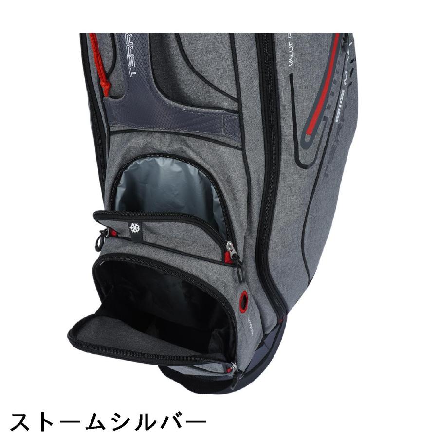 T571 ビックマックス メンズ ゴルフ キャディバッグ グレー 9型 ビッグマックス BIGMAX TerraX キャディバッグ : GDOゴルフショップ
