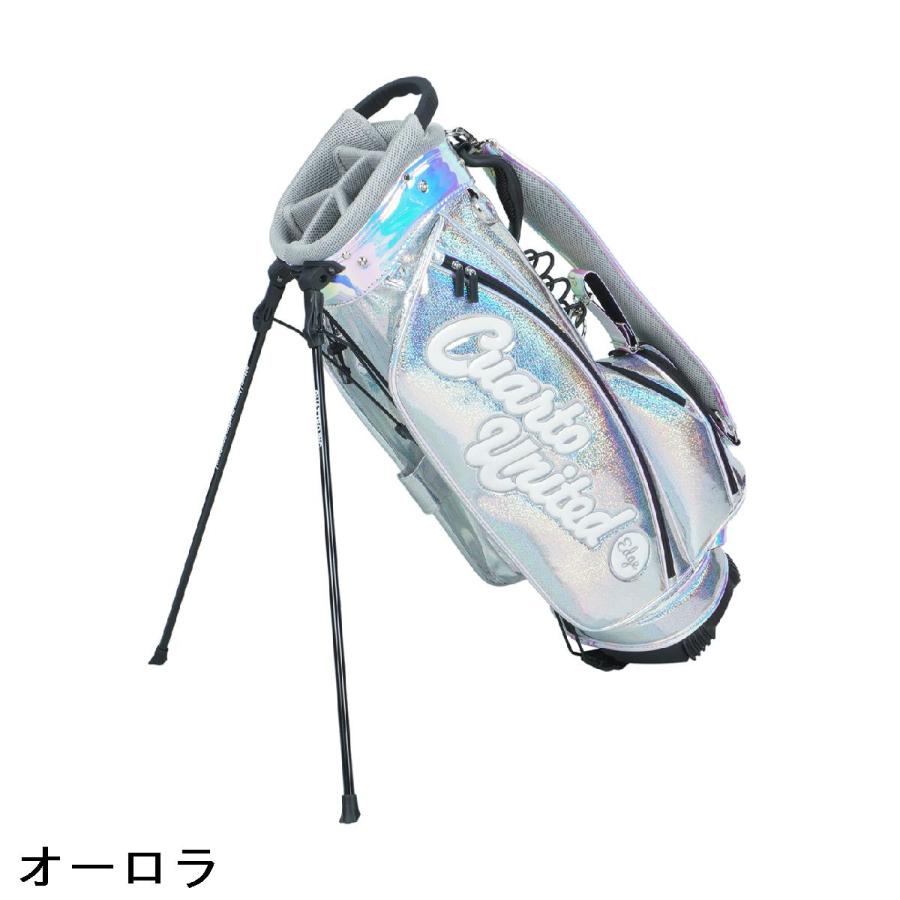 クアルトユナイテッド CUARTO UNITED ホログラム柄 スタンドキャディ