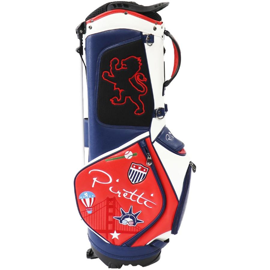 Piretti ピレッティ キャディバッグ スタンド☆美品 Piretti（ピレッティ） スタンドキャディバッグ メンズ レディース