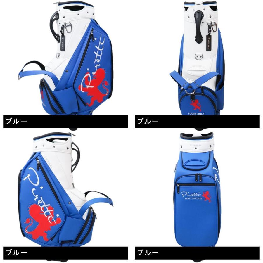 1円☆Piretti x Vessel PR-CB0006YS キャディバッグ 笹生優花全米