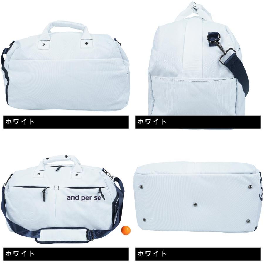and per se（アンパスィ） and per se 2WAYボストンバッグ : GDOゴルフ